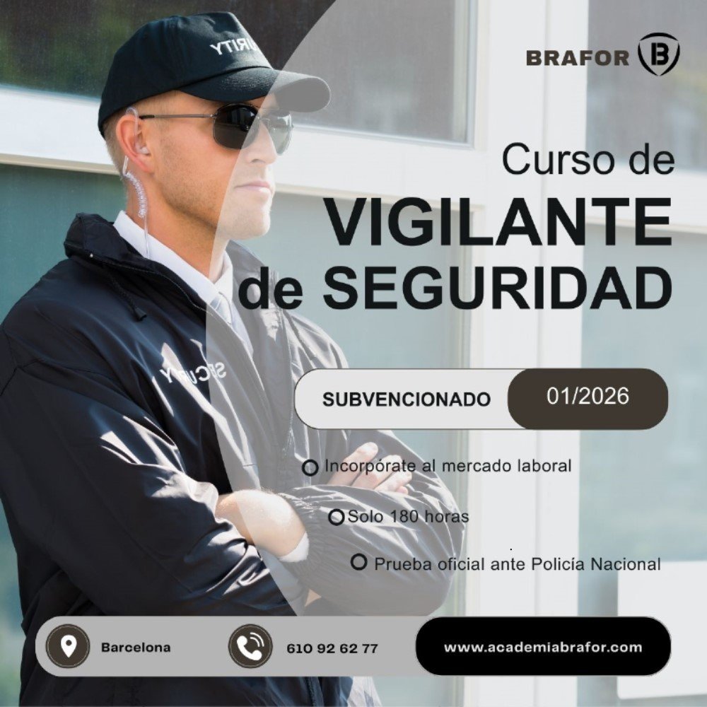 Cartel Vigilante de seguridad